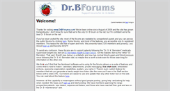 Desktop Screenshot of drbforums.com